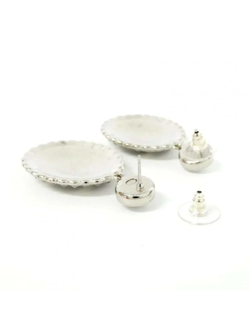 Chanel Earrings Silver